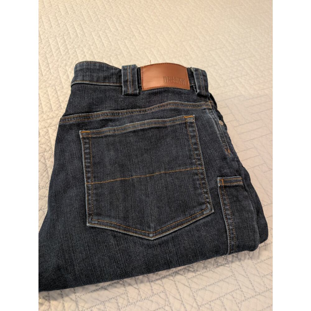 Deluth Jeans Men's Size 38x34 Dark Blue Slim Fit Ballroom DoubleFlex (0440)
